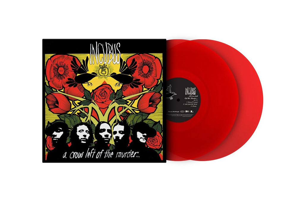 Incubus A Crow Left Of The Murder... - Transparent Red Vinyl 180 Gram UK 2-LP vinyl record set (Double LP Album) IUU2LAC850885