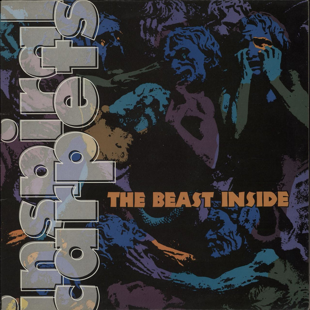 Inspiral Carpets The Beast Inside + merch insert UK vinyl LP album (LP record) DUNG14