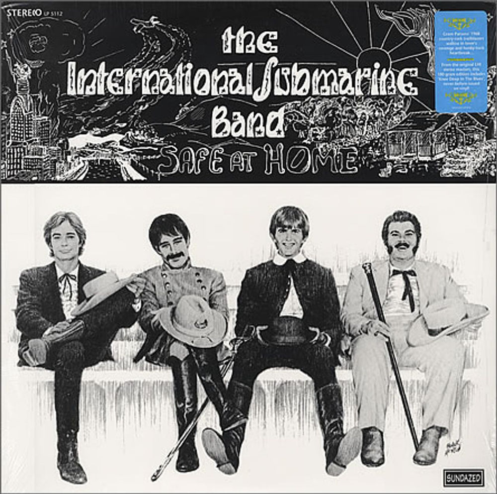 International Submarine Band Safe At Home US vinyl LP album (LP record) LP5112