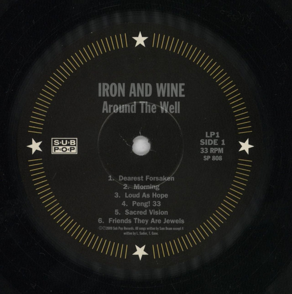 Iron & Wine Around The Well US 3-LP vinyl record set (Triple LP Album) IWI3LAR835986