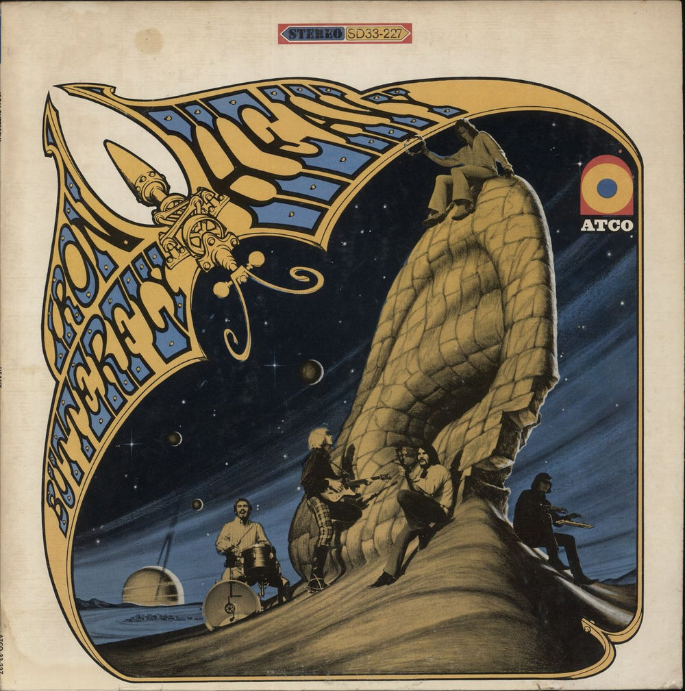 Iron Butterfly Heavy - VG US vinyl LP album (LP record) SD33-227