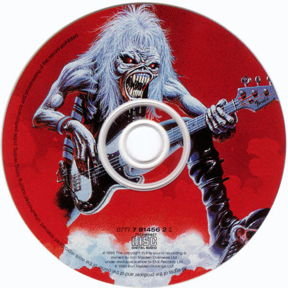 Iron Maiden A Real LIVE One UK CD album (CDLP) IROCDAR595810