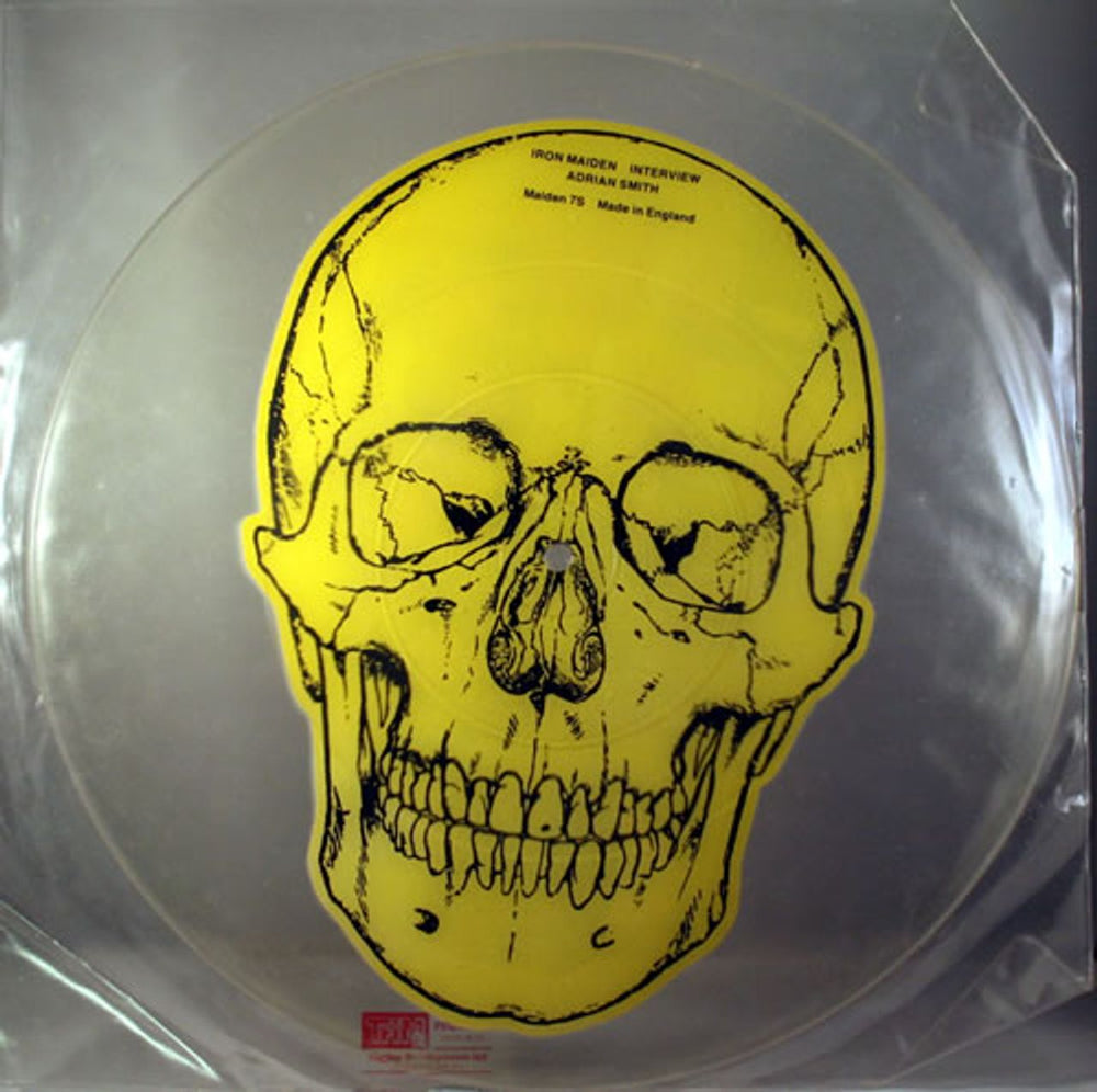 Iron Maiden Adrian Smith Interview - Uncut UK uncut picture disc (vinyl) MAIDEN7S