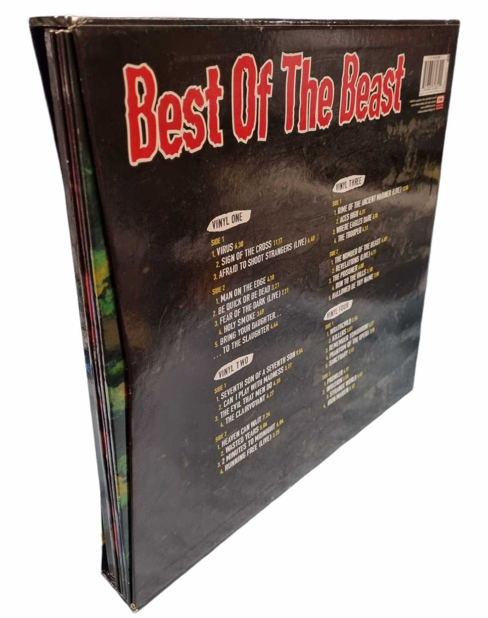 Iron Maiden Best Of The Beast UK Vinyl Box Set IROVXBE79568