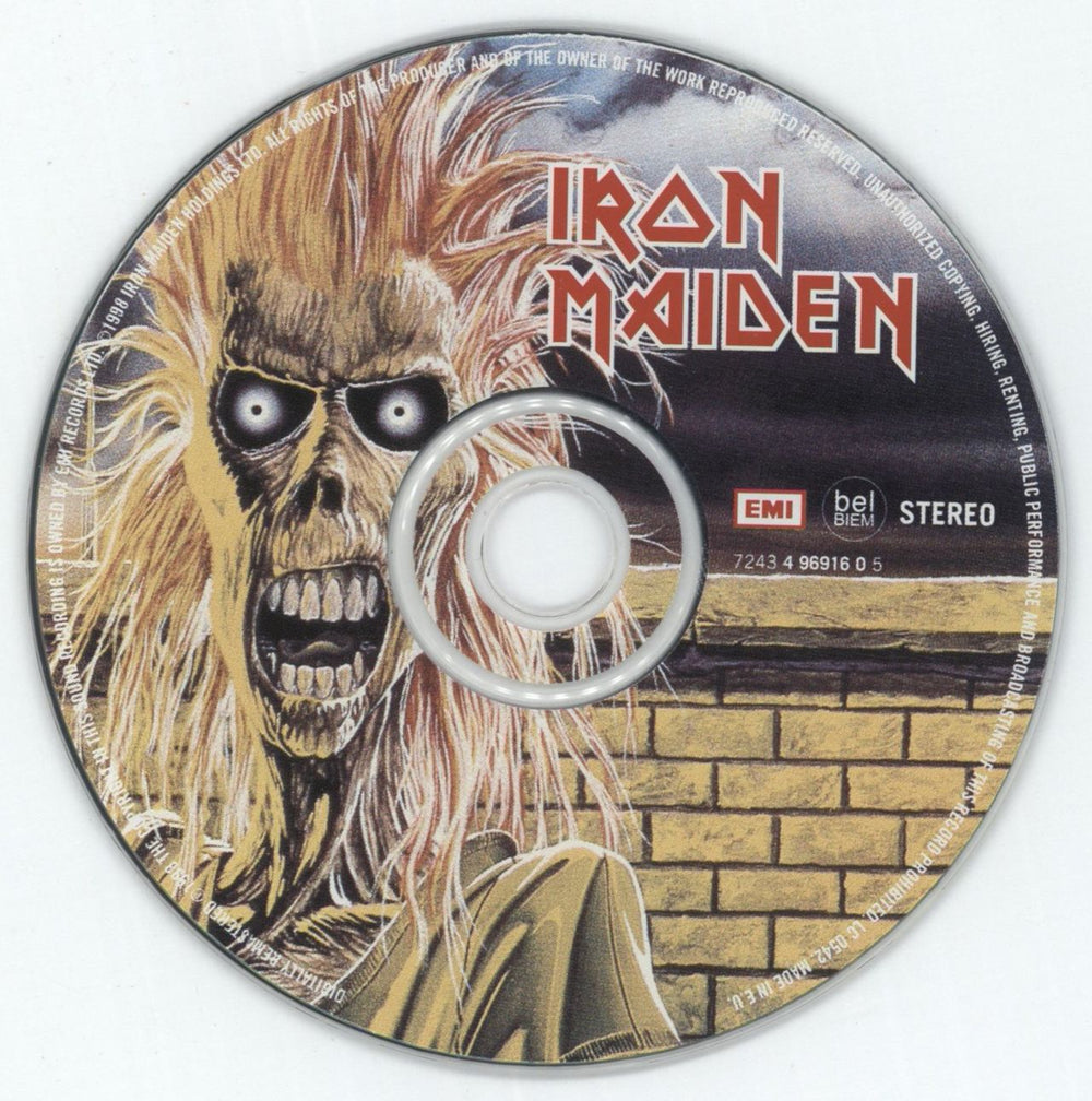Iron Maiden Iron Maiden UK CD album (CDLP) IROCDIR595799