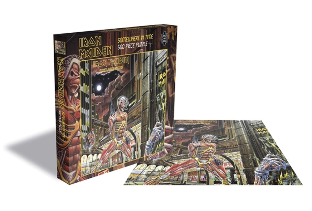 Iron Maiden Rock Saws 500 Jigsaws - Complete set of 8 Puzzles UK Toy RSAW###PZ