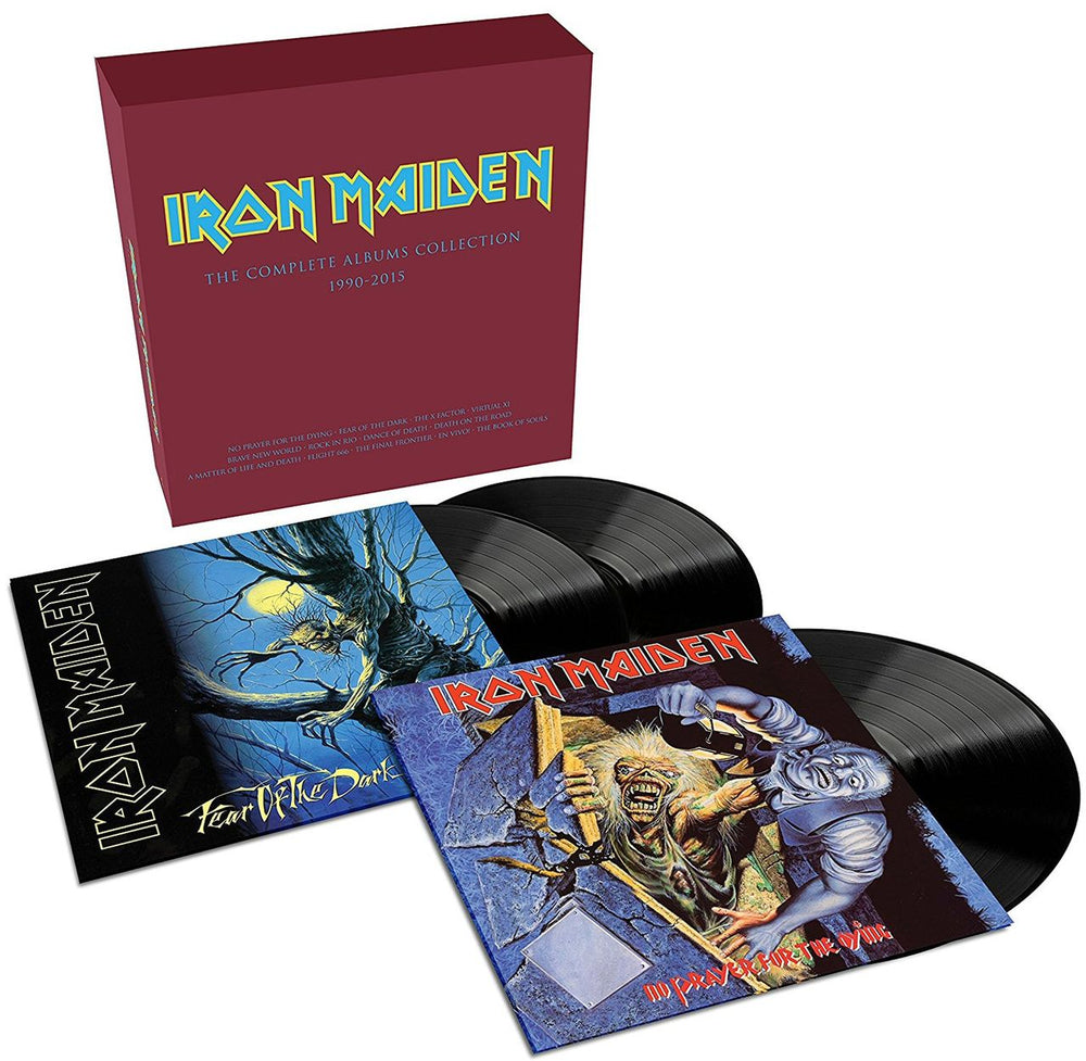 Iron Maiden The Complete Albums Collection 1990-2015 - Sealed UK Vinyl Box Set 0190295849498