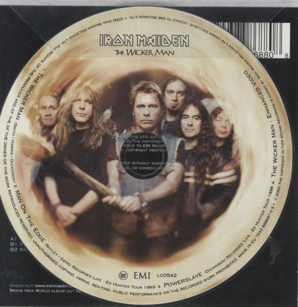 Iron Maiden The Wicker Man - Part 2 UK CD single (CD5 / 5") 724388868808