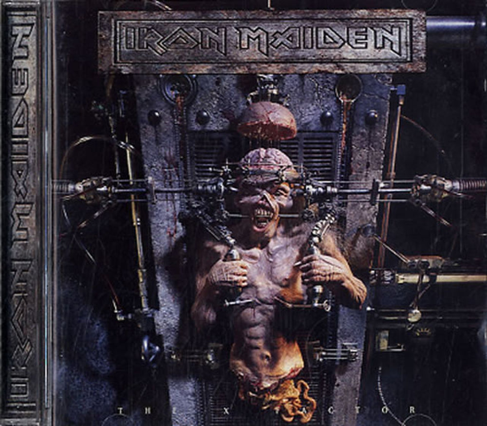 Iron Maiden The X Factor UK CD album (CDLP) 8358192