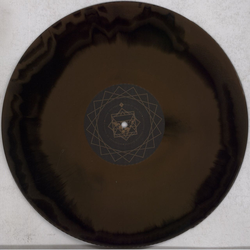 Iron Witch A Harrowed Dawn - Bronze & Black Vinyl UK vinyl LP album (LP record) 69QLPAH837746