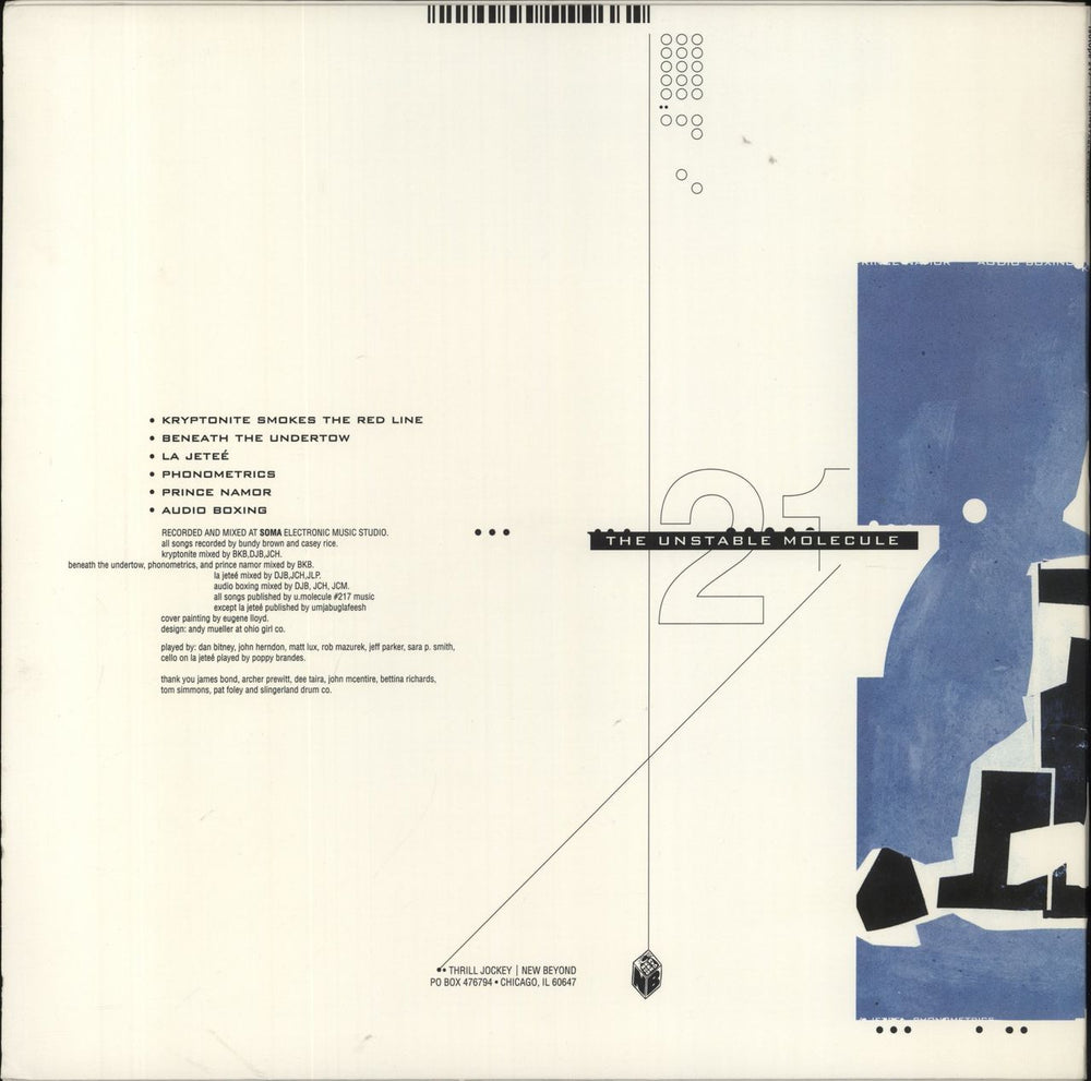 Isotope 217 The Unstable Molecule US vinyl LP album (LP record)