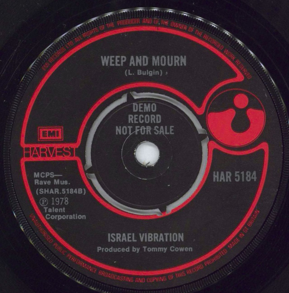 Israel Vibration The Same Song UK Promo vinyl LP album (LP record) Q0ZLPTH850054