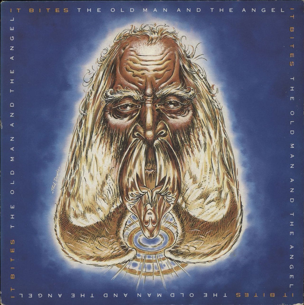 It Bites The Old Man And The Angel UK 7" vinyl single (7 inch record / 45) VS941