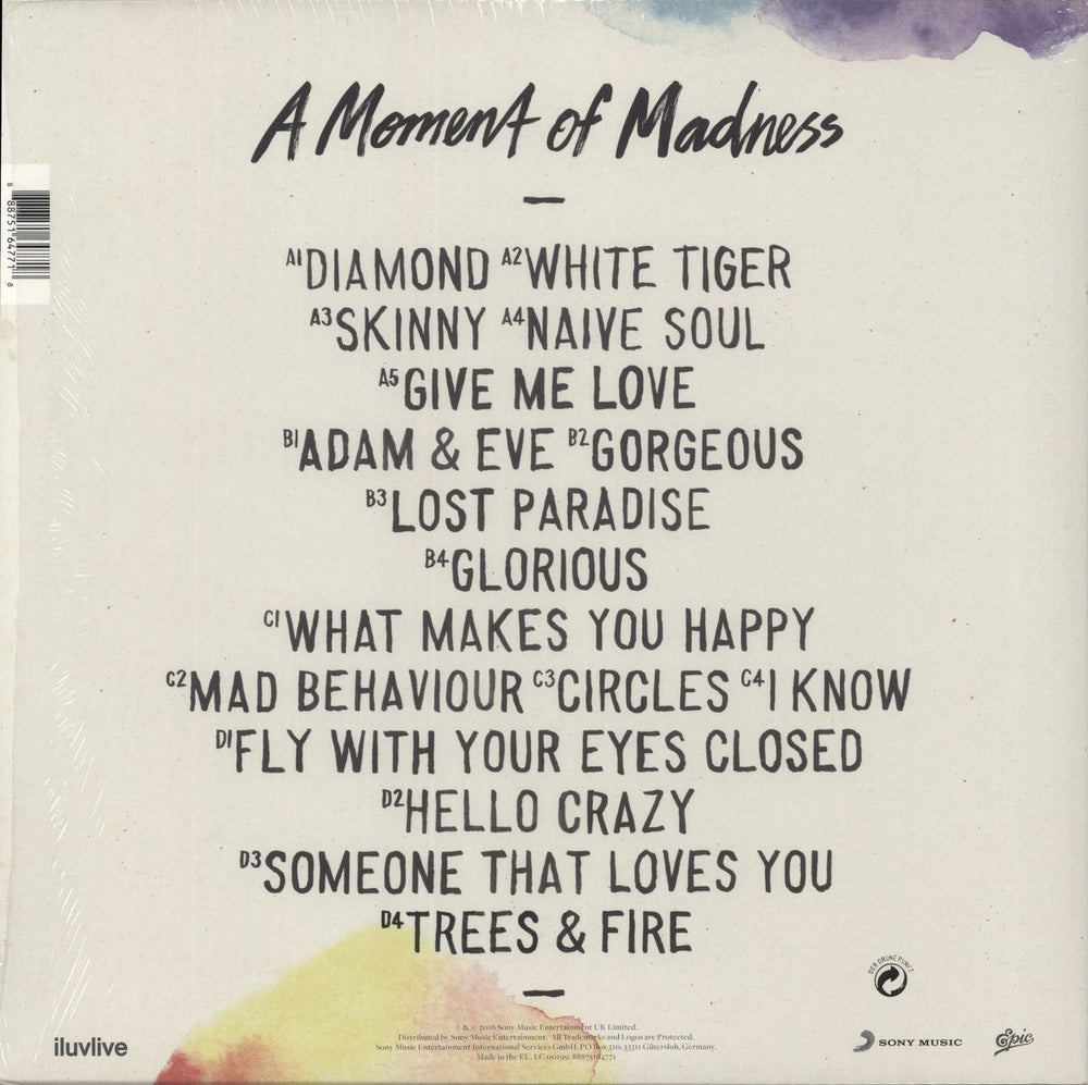 Izzy Bizu A Moment of Madness - Shrink UK 2-LP vinyl record set (Double LP Album) 888751647718