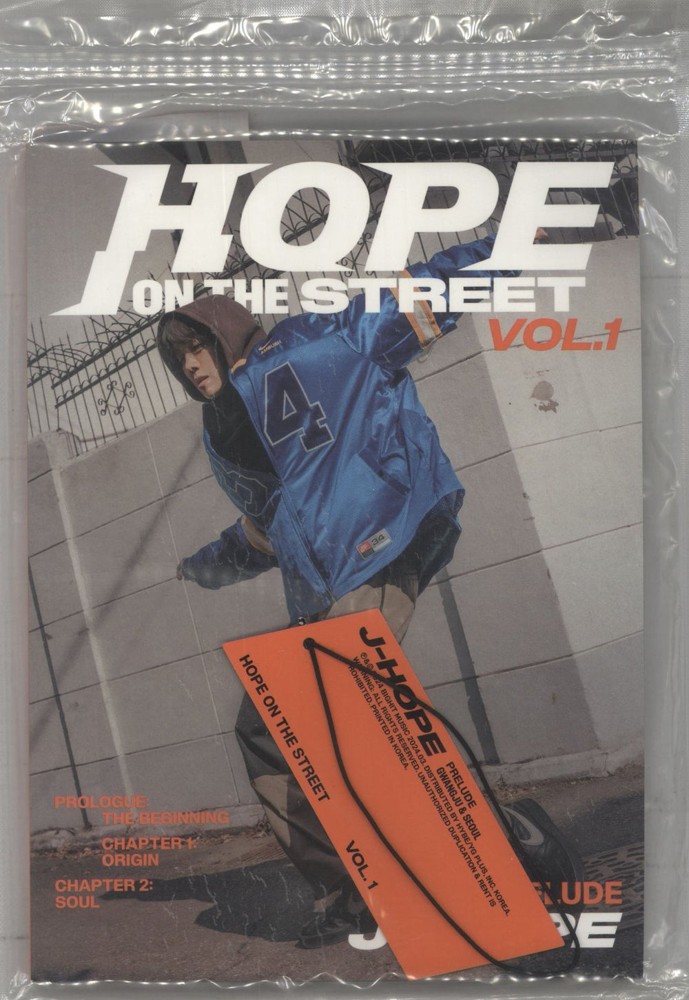 J-Hope Hope On The Street Vol. 1 - Gwangju & Seoul/Prelude Version - Sealed UK magazine 196922766695