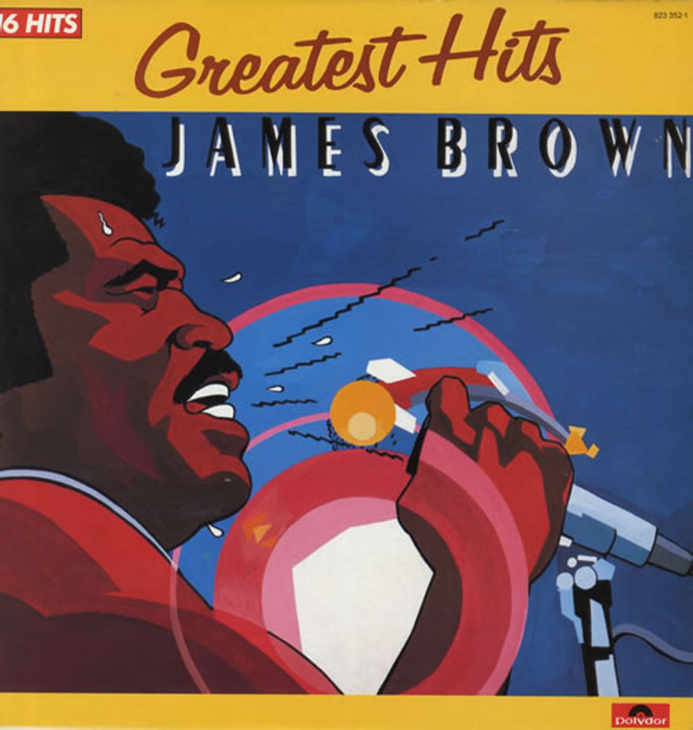 James Brown Greatest Hits French vinyl LP album (LP record) 823352-1