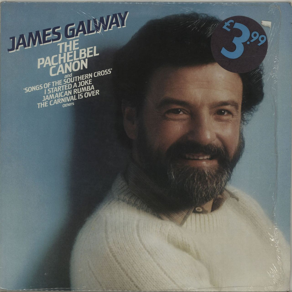 James Galway The Pachelbel Canon UK vinyl LP album (LP record) LP6011