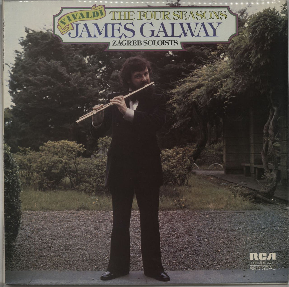 James Galway Vivaldi: The Four Seasons UK vinyl LP album (LP record) RL25034