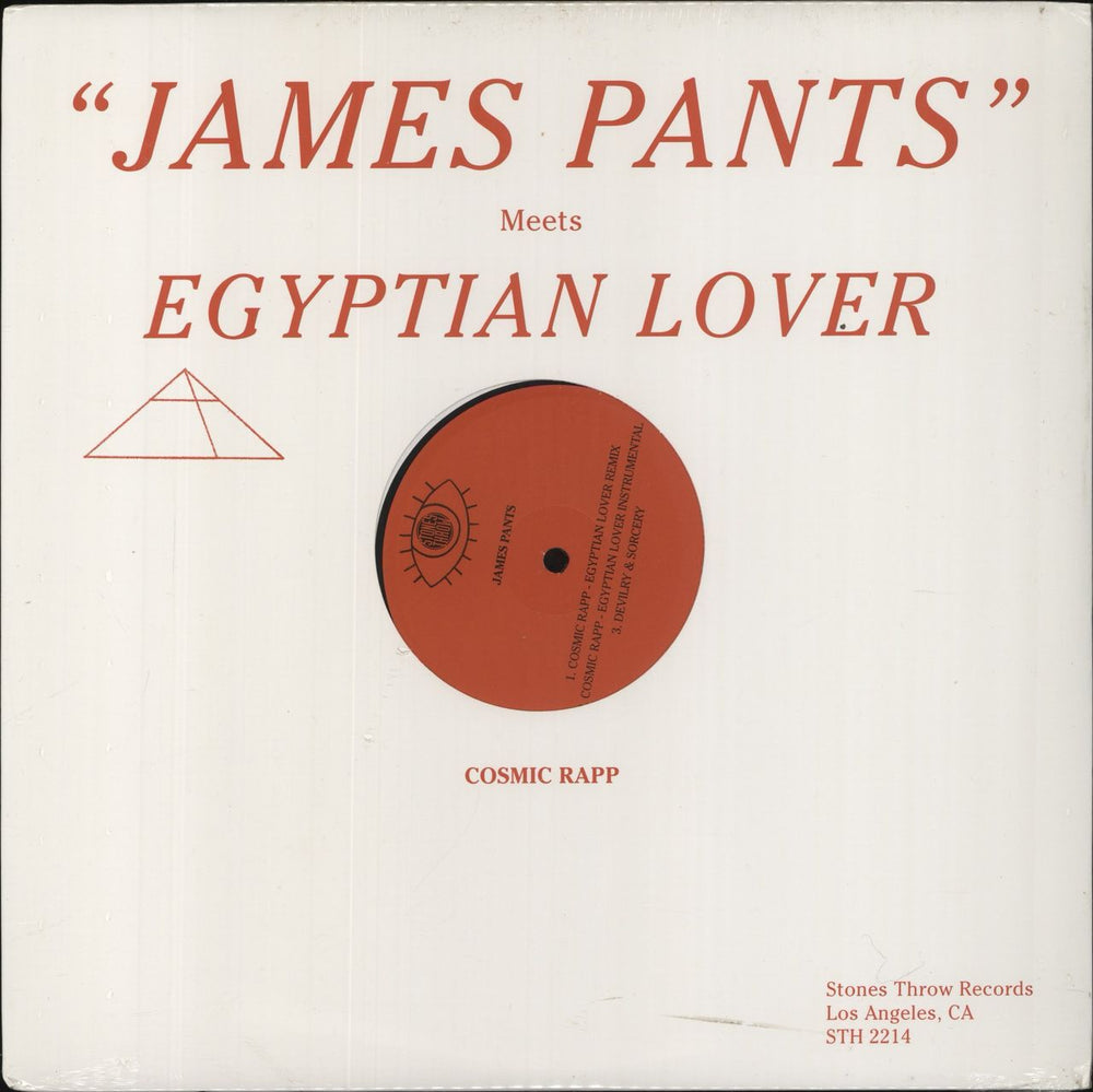 James Pants Cosmic Rapp - Sealed US 12" vinyl single (12 inch record / Maxi-single) STH2214