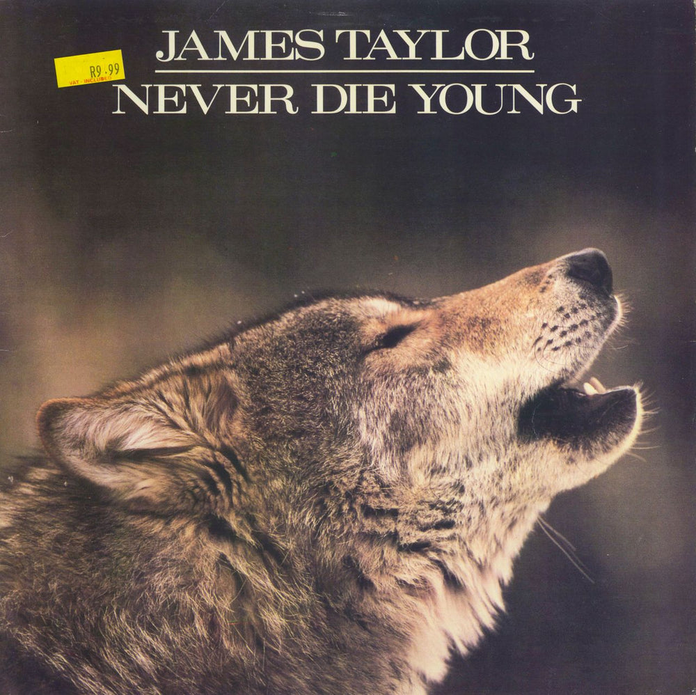 James Taylor Never Die Young South African vinyl LP album (LP record) ASF3183