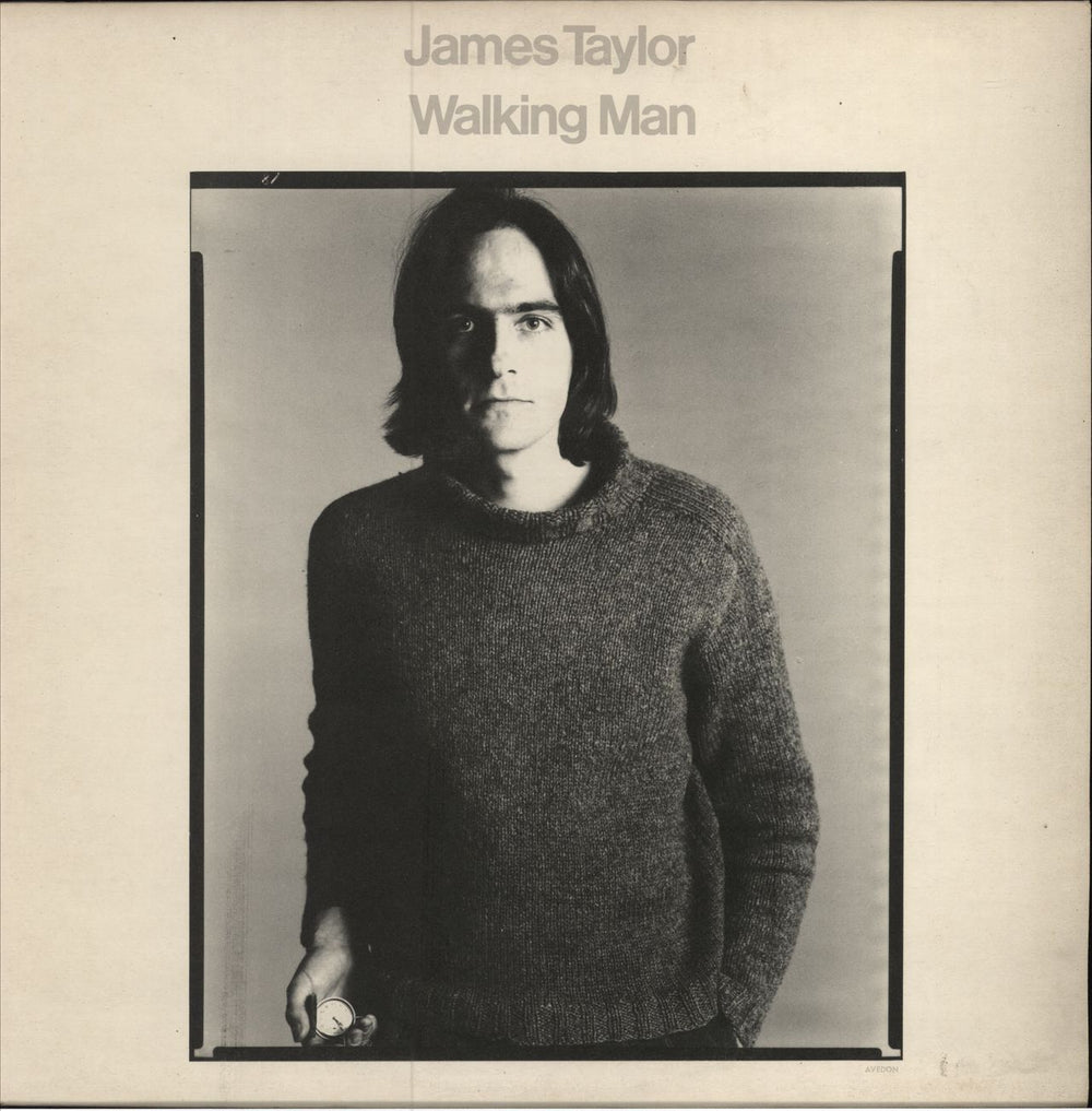 James Taylor Walking Man UK vinyl LP album (LP record) K56042