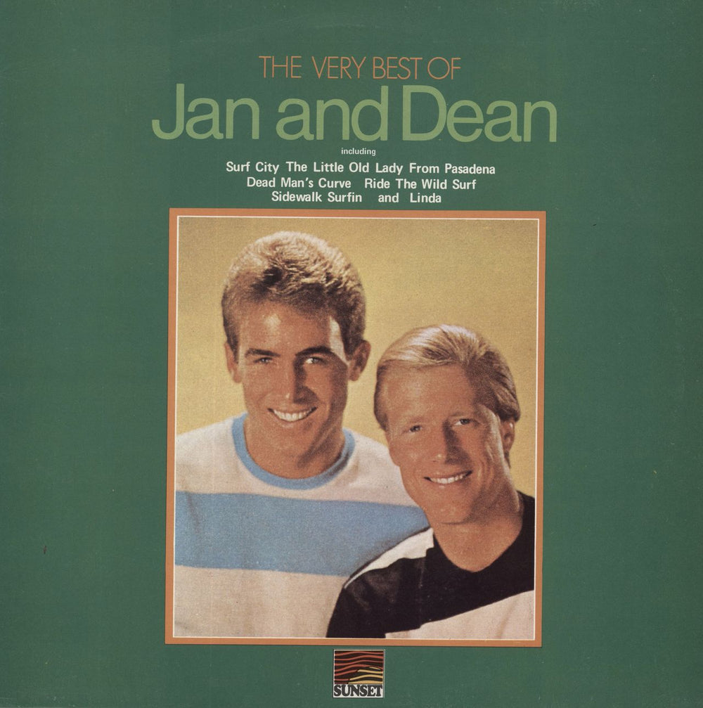 Jan & Dean The Very Best Of Jan And Dean - 1st UK vinyl LP album (LP record) SLS50165