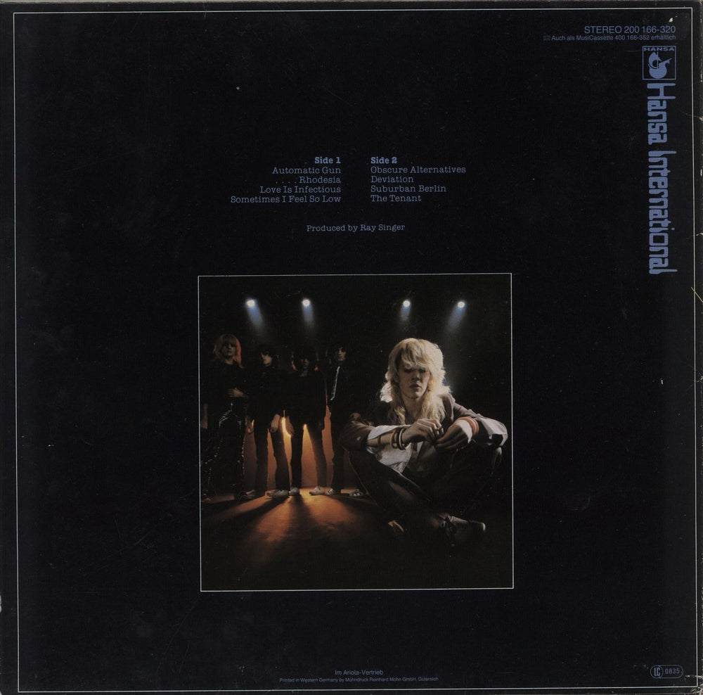 Japan Obscure Alternatives German vinyl LP album (LP record)