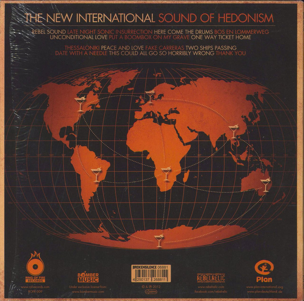 Jaya The Cat The New International Sound of Hedonism UK vinyl LP album (LP record) 4250137268811