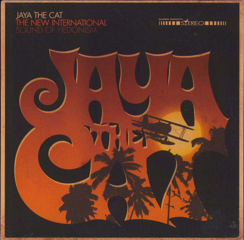 Jaya The Cat The New International Sound of Hedonism UK vinyl LP album (LP record) ROFR009