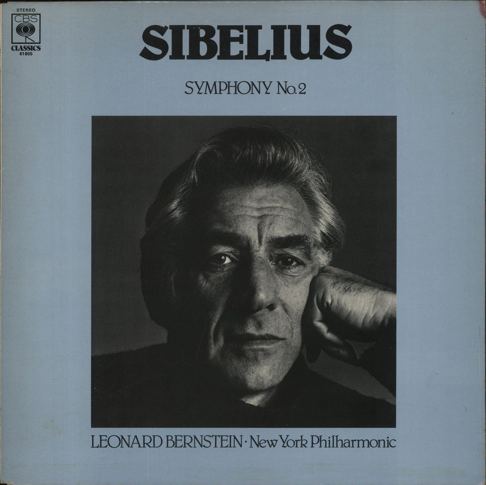 Jean Sibelius Symphony No. 2 UK Promo vinyl LP album (LP record) 61805