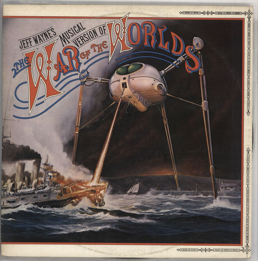 Jeff Wayne The War Of The Worlds Australian 2-LP vinyl record set (Double LP Album) S2BP220201