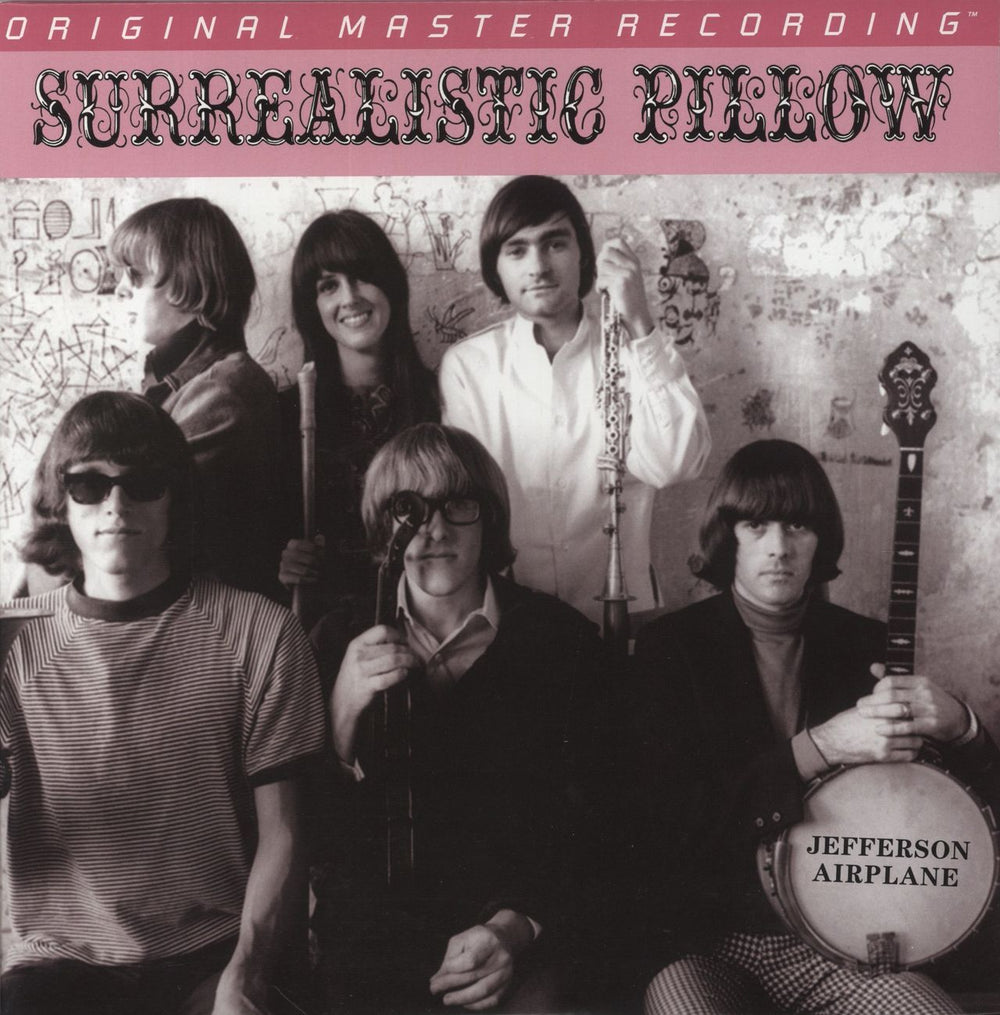 Jefferson Airplane Surrealistic Pillow - 180gm 45rpm US 2-LP vinyl record set (Double LP Album) MFSL2-456