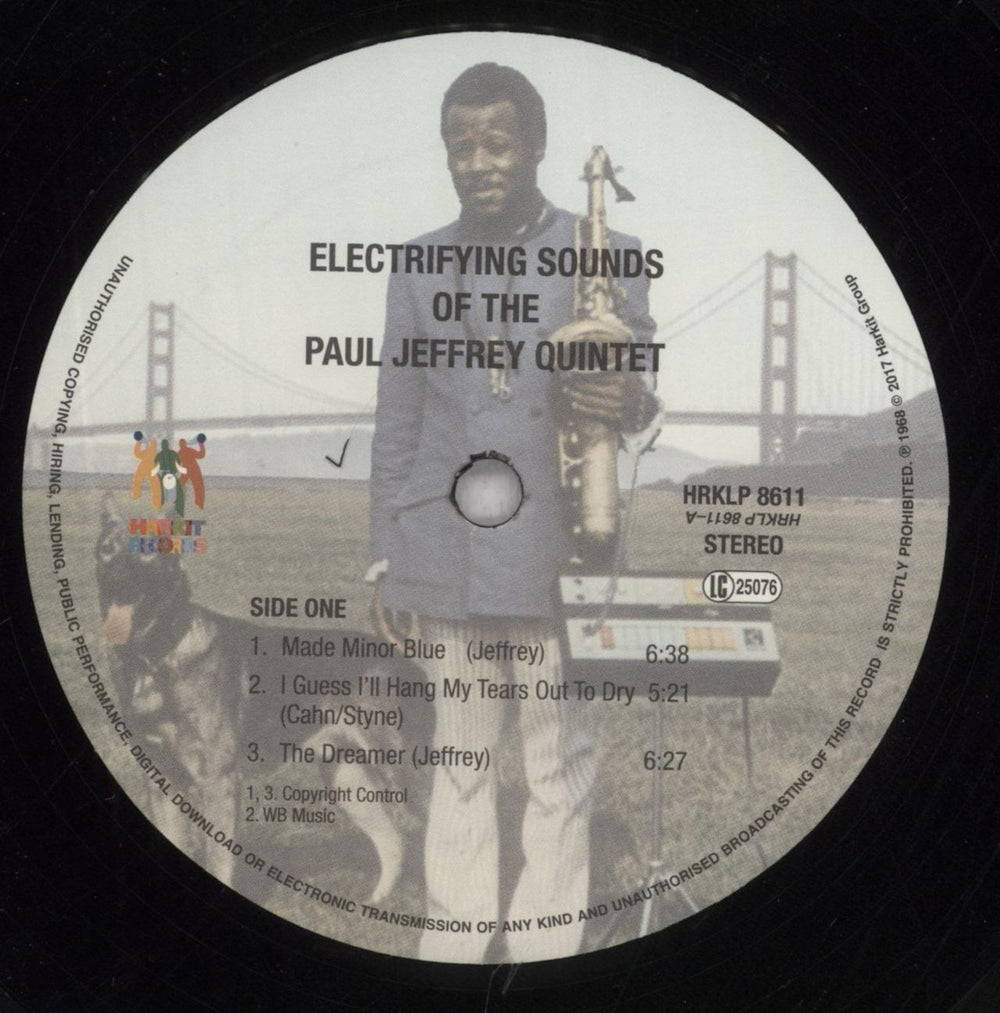 Jeffrey Paul Electrifying Sounds Of The Paul Jeffrey Quintet + CD US vinyl LP album (LP record) OHKLPEL842646