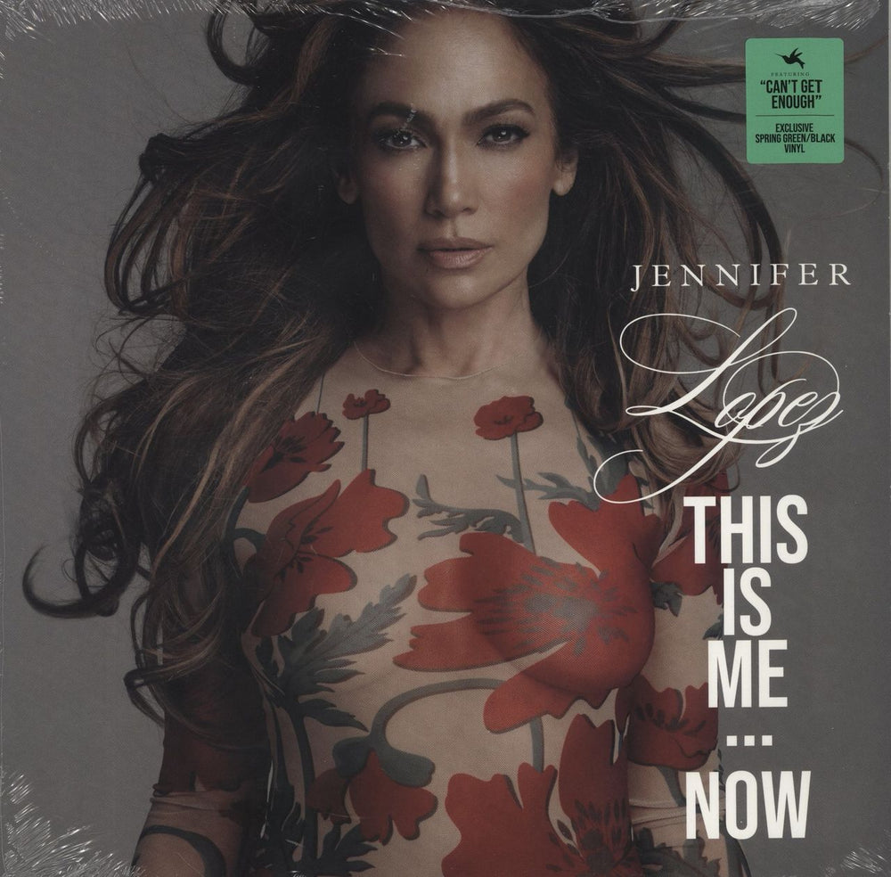 Jennifer Lopez This Is Me... Now - Spring Green & Black Vinyl - Sealed UK vinyl LP album (LP record) 4050538947991