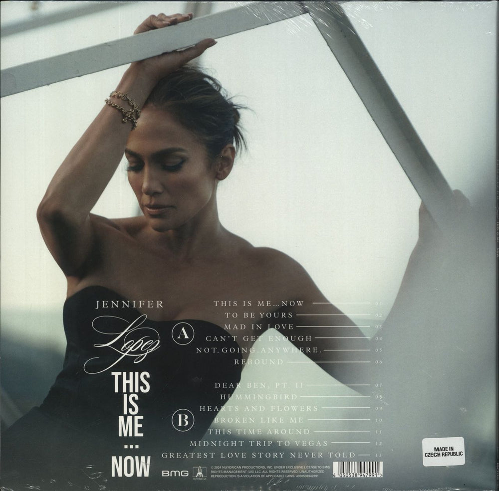 Jennifer Lopez This Is Me... Now - Spring Green & Black Vinyl - Sealed UK vinyl LP album (LP record) 4050538947991