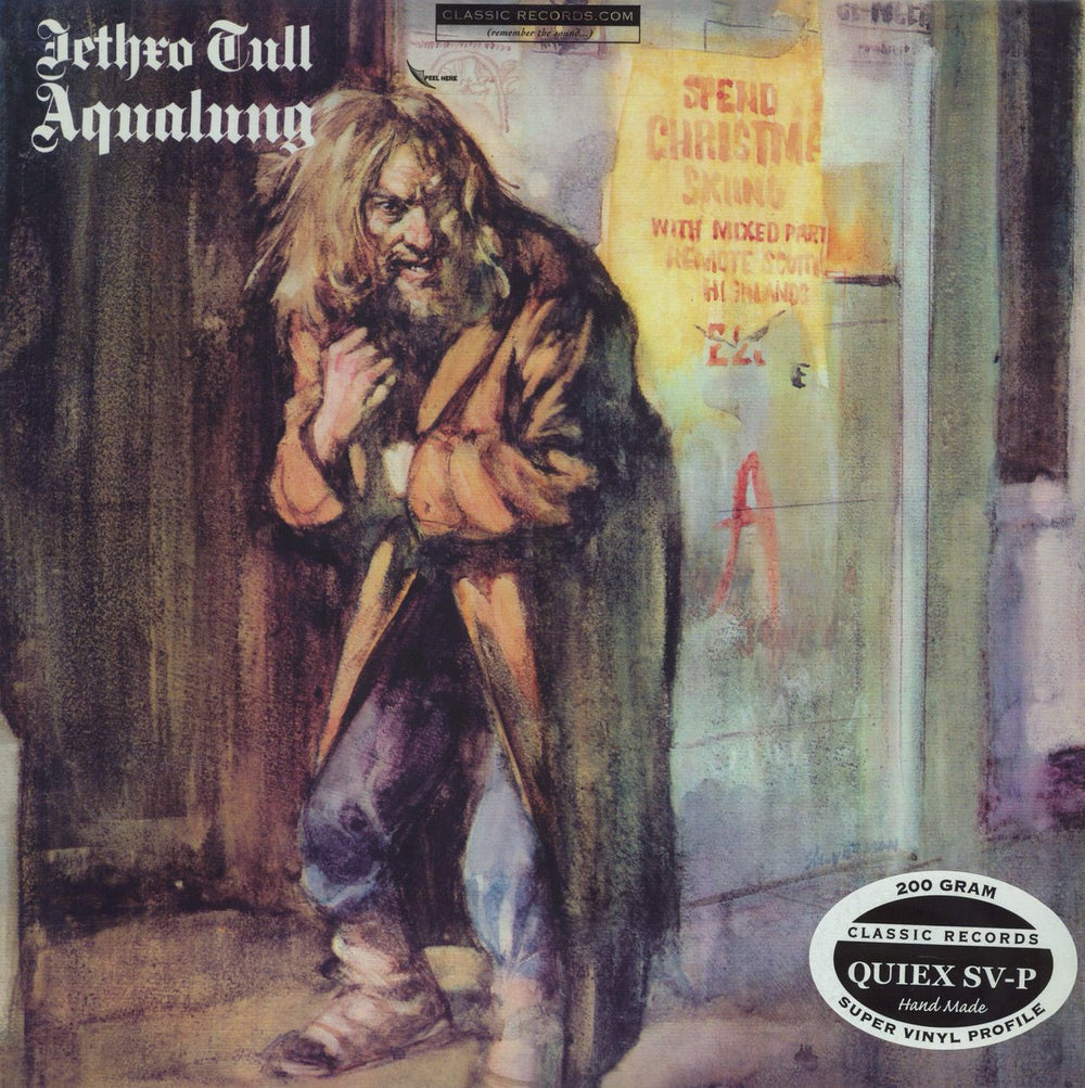 Jethro Tull Aqualung - 200gm - Sticker Sealed US vinyl LP album (LP record) ILPS9145