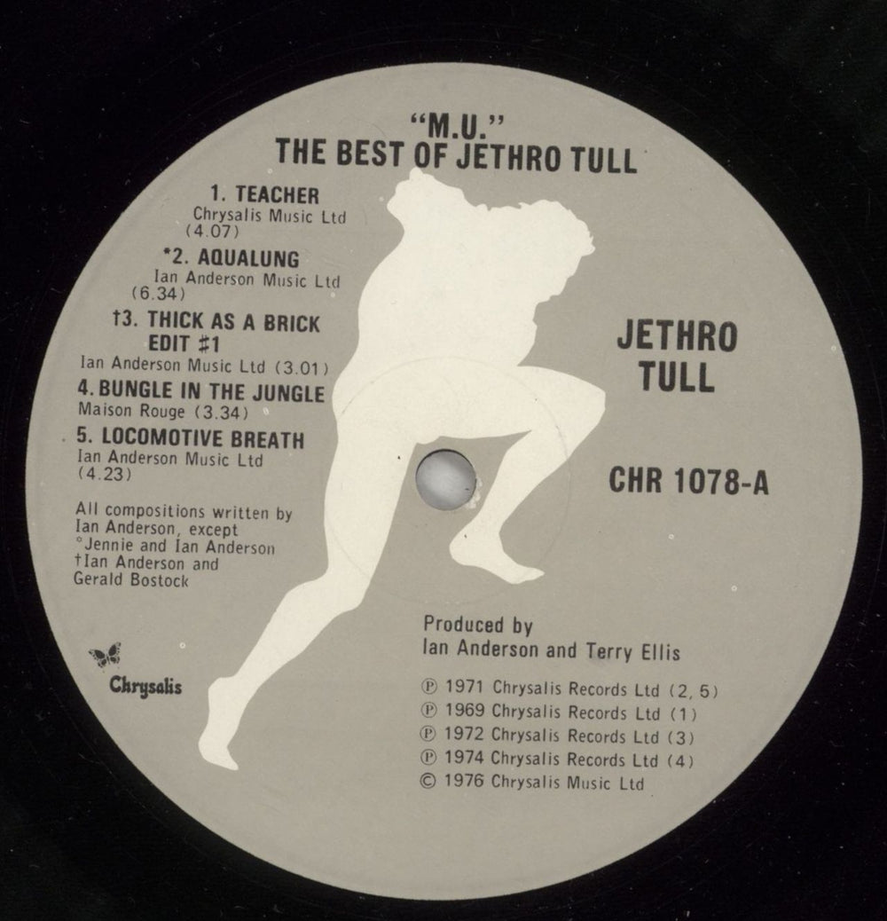 Jethro Tull M.U. - Complete UK vinyl LP album (LP record) TULLPMU500048