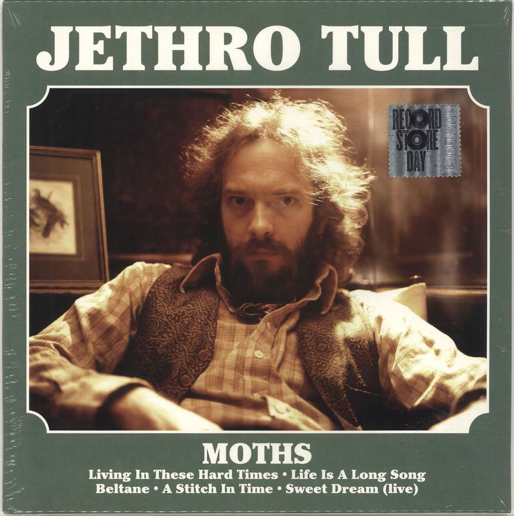 Jethro Tull Moths - RSD18 - Sealed UK 10" vinyl single (10 inch record) 0190295730413