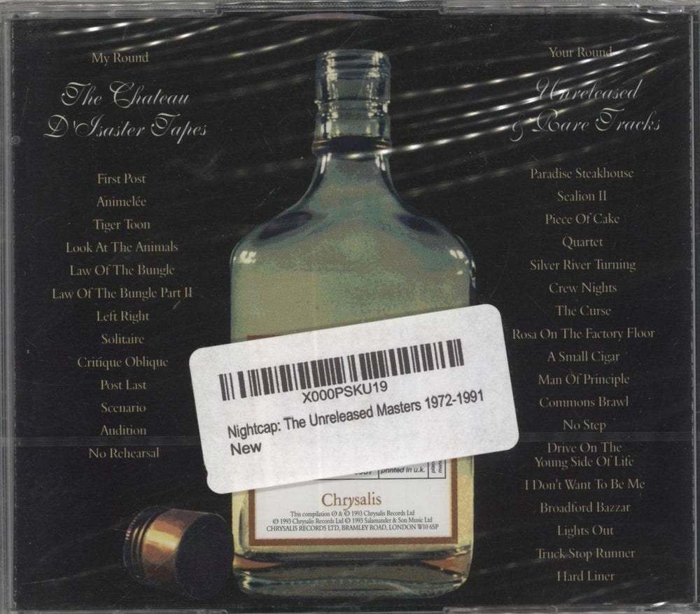 Jethro Tull Nightcap: The Unreleased Masters 1973-1991 - Sealed UK 2 CD album set (Double CD) 724382815723