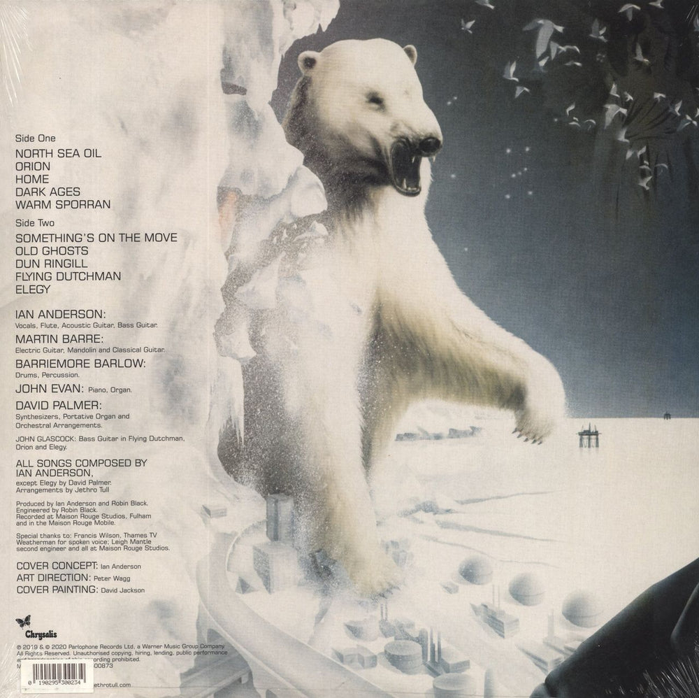 Jethro Tull Stormwatch - 180gm White Vinyl - Sealed UK vinyl LP album (LP record) 0190295300234