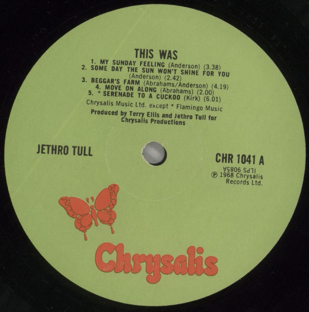 Jethro Tull This Was UK vinyl LP album (LP record) TULLPTH86219