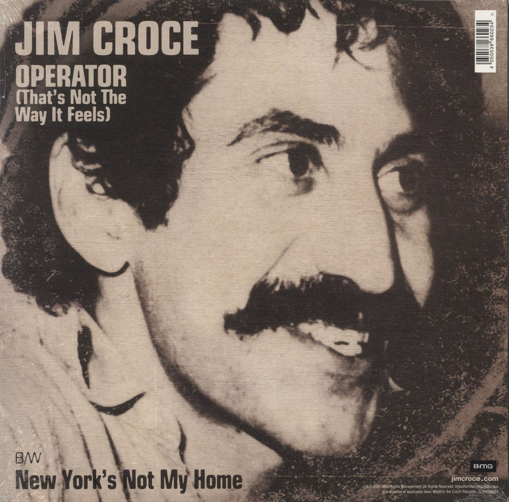 Jim Croce You Don't Mess Around With Jim/ Operator (That's Not The Way It Feels) - Sealed US 12" vinyl single (12 inch record / Maxi-single)