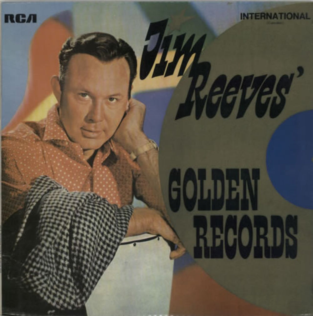 Jim Reeves Jim Reeves' Golden Records UK vinyl LP album (LP record) INTS1070