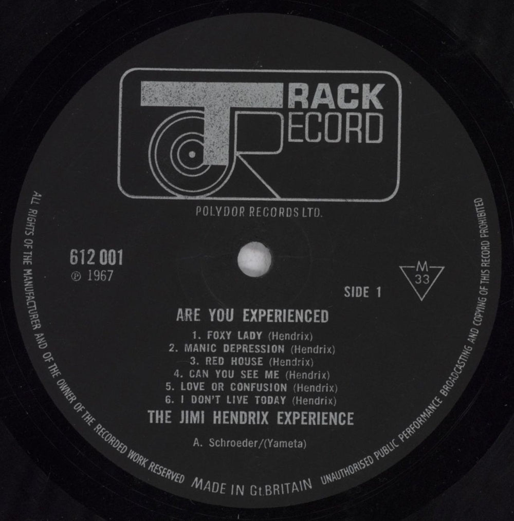 Jimi Hendrix Are You Experienced - 1st - EX UK vinyl LP album (LP record) HENLPAR716402