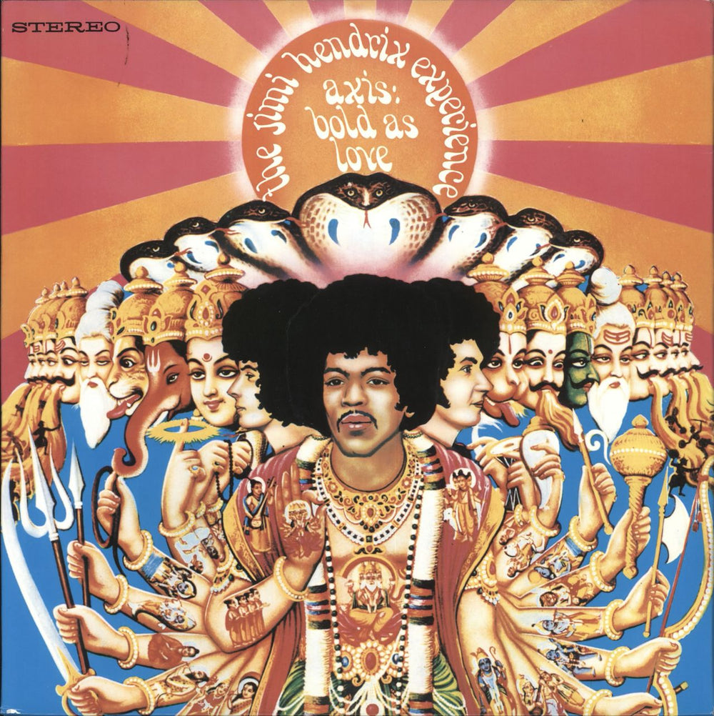 Jimi Hendrix Axis: Bold As Love - 180gm UK vinyl LP album (LP record) 88875134521