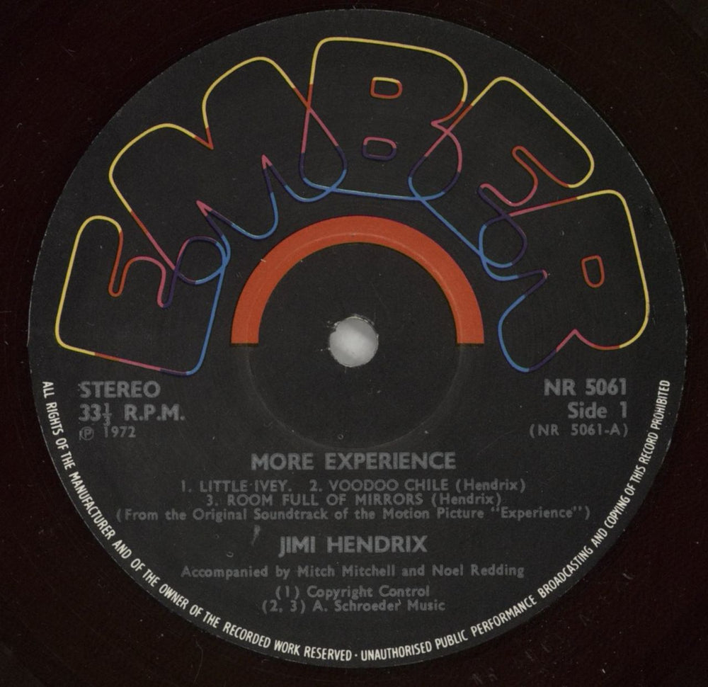 Jimi Hendrix More Experience - Volume 2 - EX UK vinyl LP album (LP record) HENLPMO689854