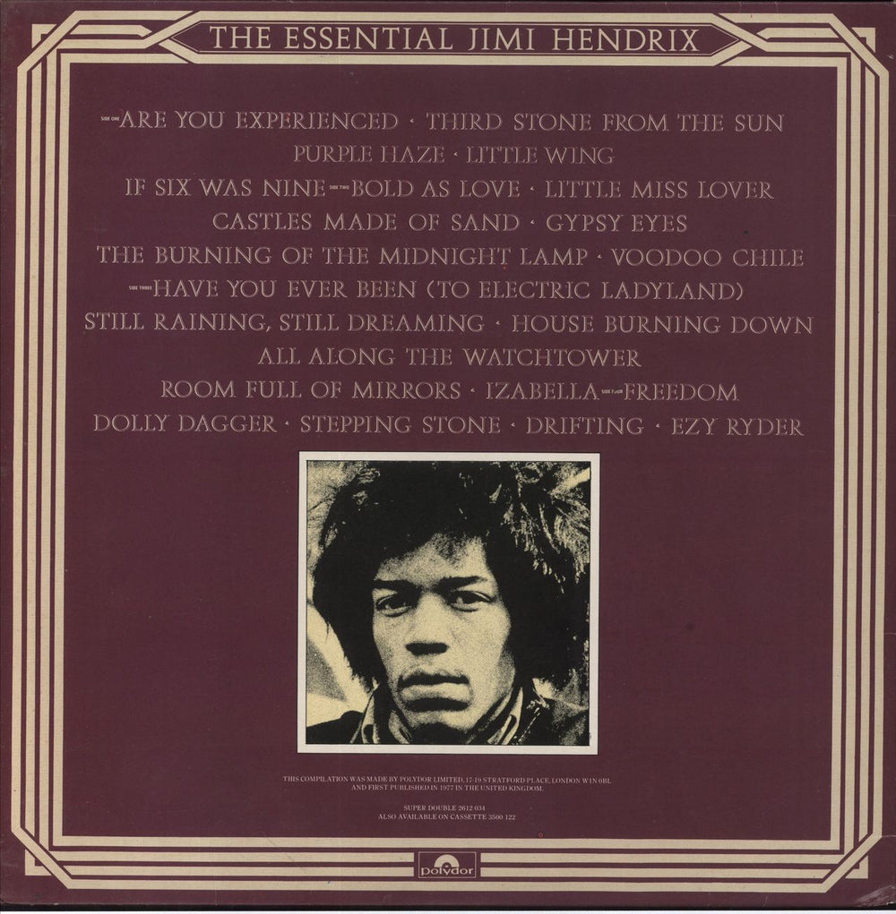 Jimi Hendrix The Essential Jimi Hendrix - EX UK 2-LP vinyl record set (Double LP Album)