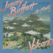 Jimmy Buffett Volcano - Promo Stickered UK vinyl LP album (LP record) MCG4005