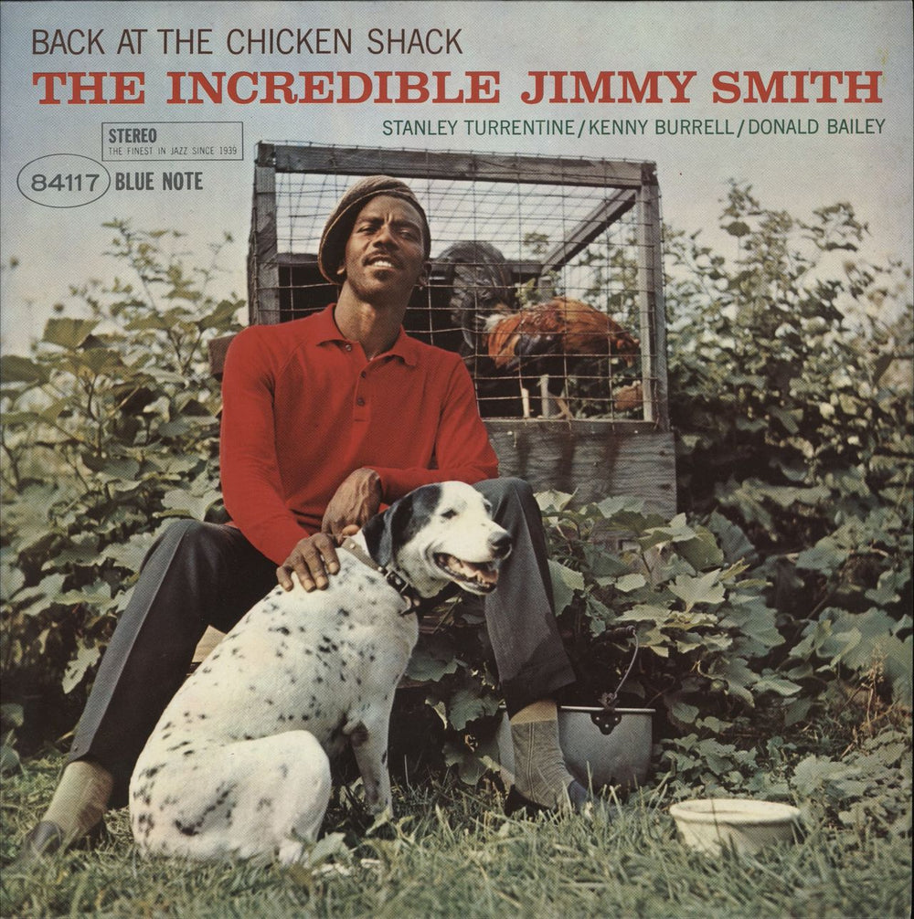 Jimmy Smith (Jazz Organ) Back At The Chicken Shack French vinyl LP album (LP record) BST84117