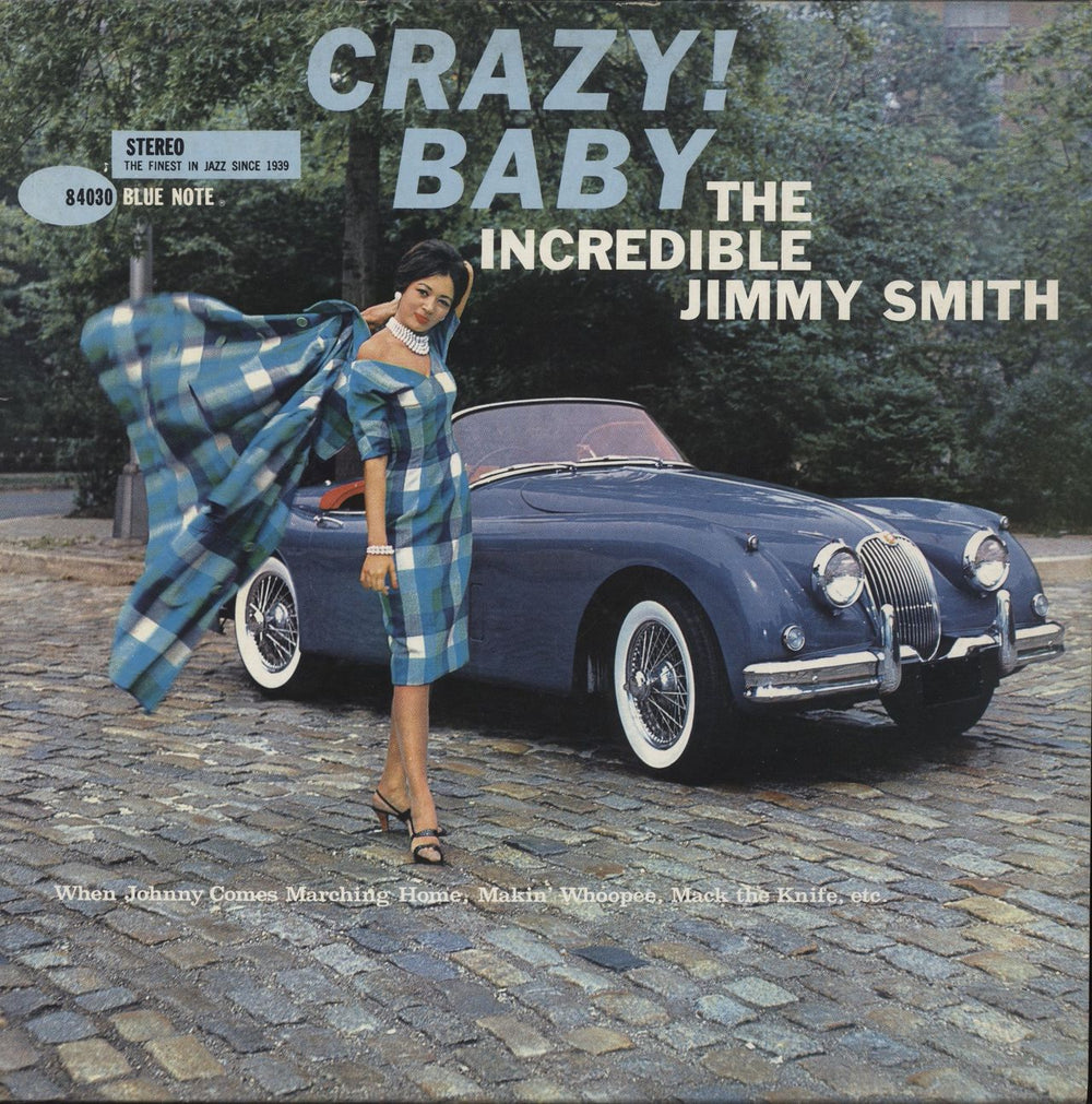 Jimmy Smith (Jazz Organ) Crazy! Baby French vinyl LP album (LP record) BST84030